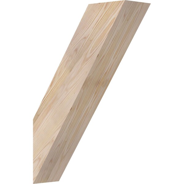 Ekena Millwork 5 1/2"W x 18"D x 26"H Traditional Smooth Knee Brace, Douglas Fir BRC06X18X26TRA00SDF - main